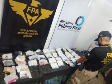FPA  detuvo a cuatro sujetos y realizó 105 procedimientos con secuestro de estupefacientes en el Cosquín Rock