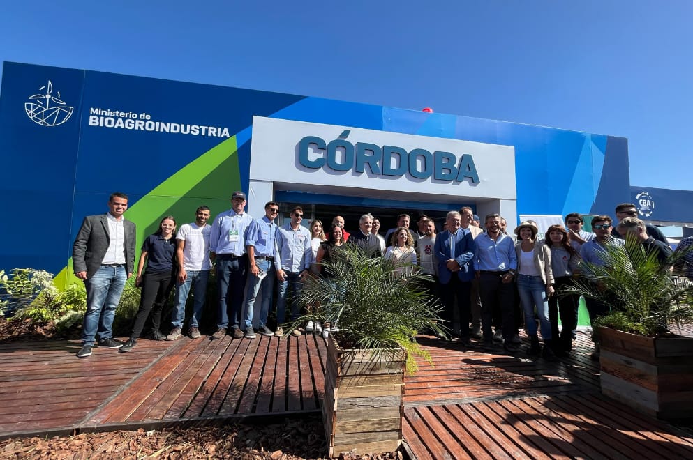 Expoagro: Busso acompañó al gobernador Llaryora y recorrió stand de empresas cordobesas