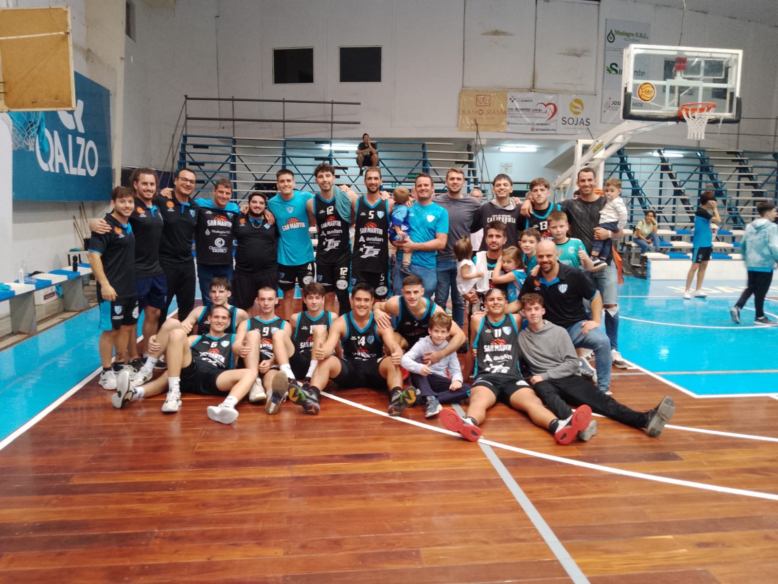Cabrera y Cuesta fueron los puntos más altos de San Martín que logró revertir un partido complicado ante Norte de Armstrong