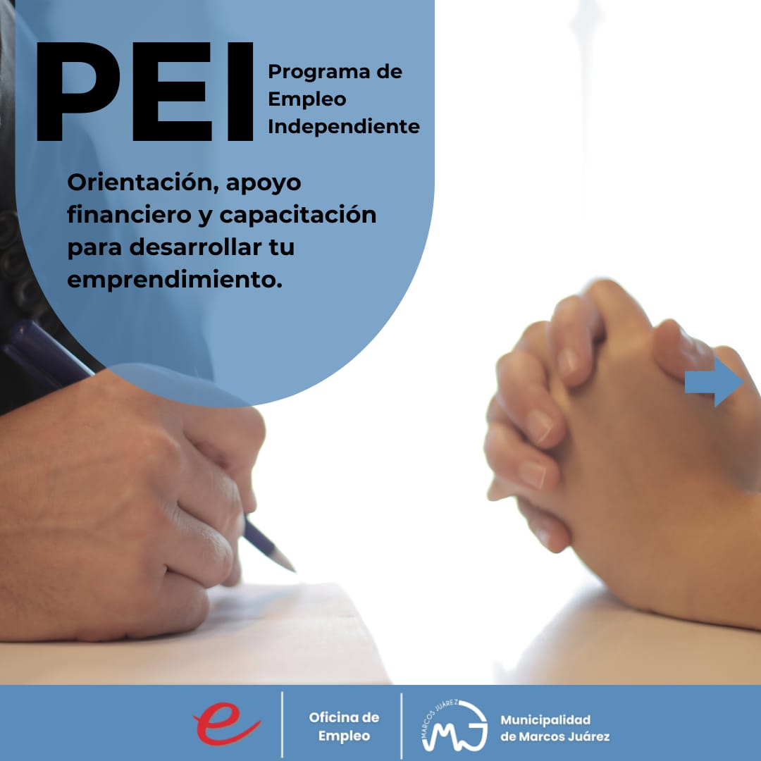 Asistencia técnica y financiera para emprendedores en Marcos Juárez