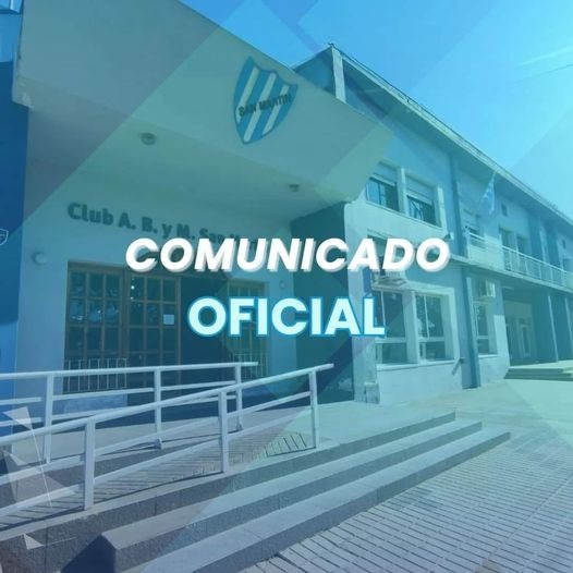 San Martín repudia enérgicamente los hechos ocurridos durante el partido de fútbol disputado en el estadio Rodolfo Depetris