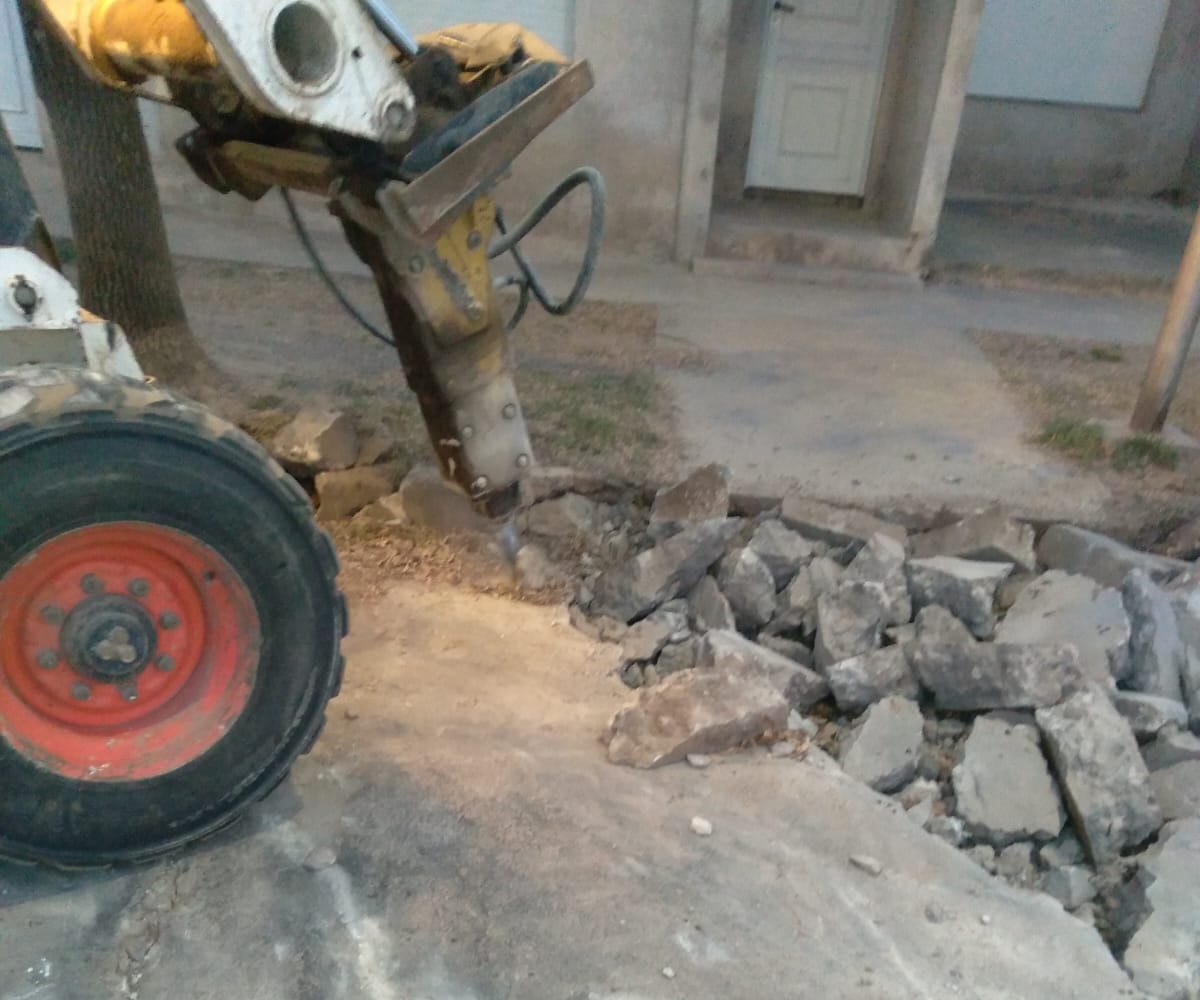 Continúa Servicios urbanísticos interviniendo en distintos sectores de Marcos Juárez