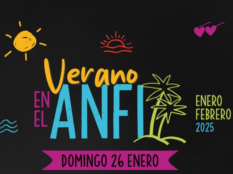 Cambio de grilla Verano en el Anfi 2025