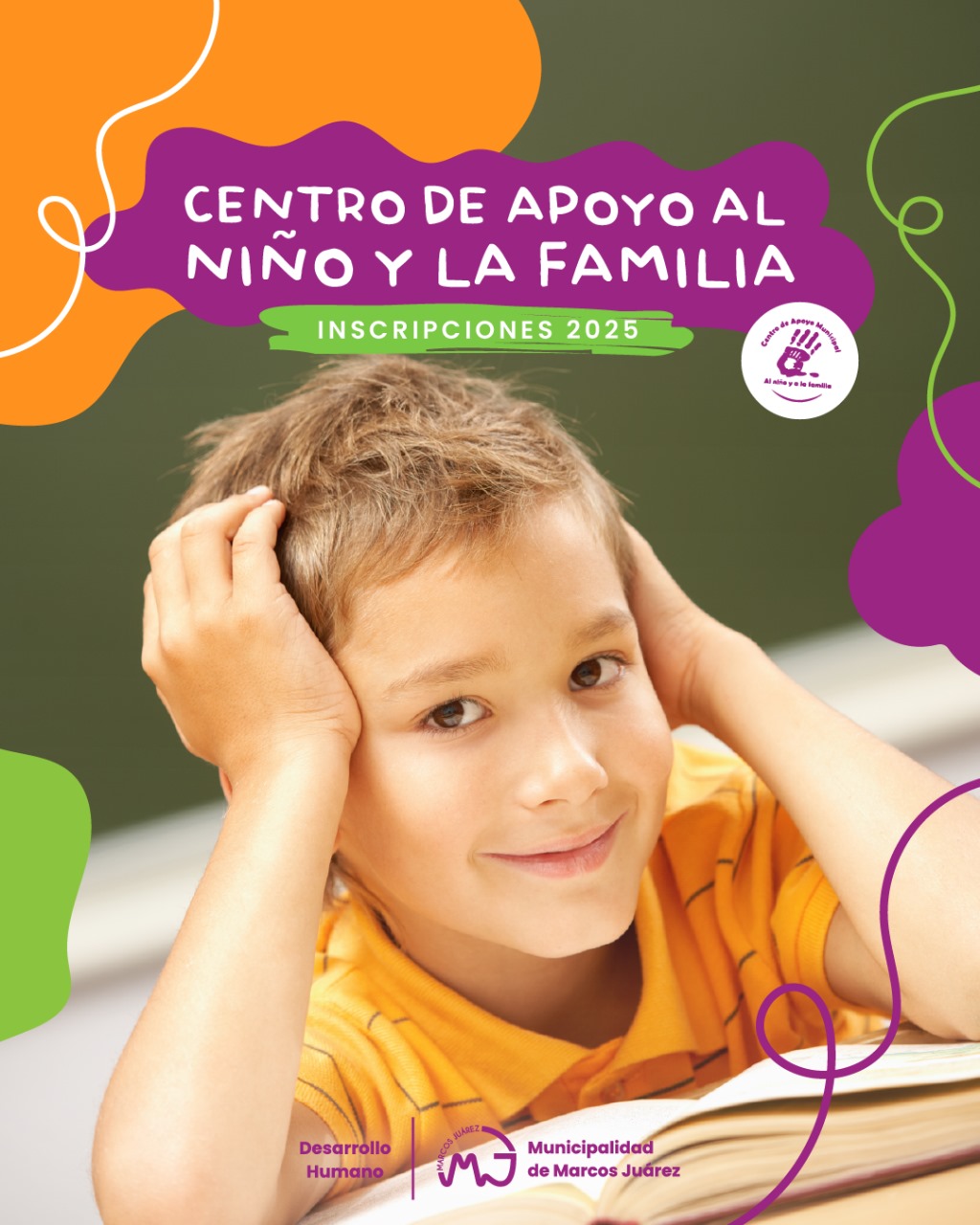 Abren inscripciones para el Centro de Apoyo al Niño y la Familia en Marcos Juárez