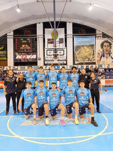 Tras su victoria ante Sport por 90 a 60, San Martín quedó en lo más alto del Torneo Federal