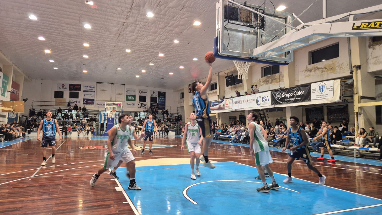 San Martín se aleja en la punta del Torneo federal tras el contundente triunfo ante Sportmen