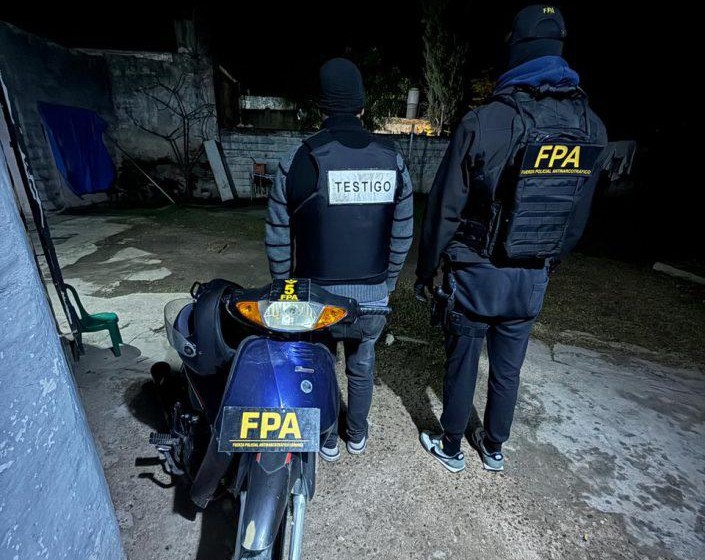 Dos detenidos en Marcos Juárez por realizar delivery de cocaína