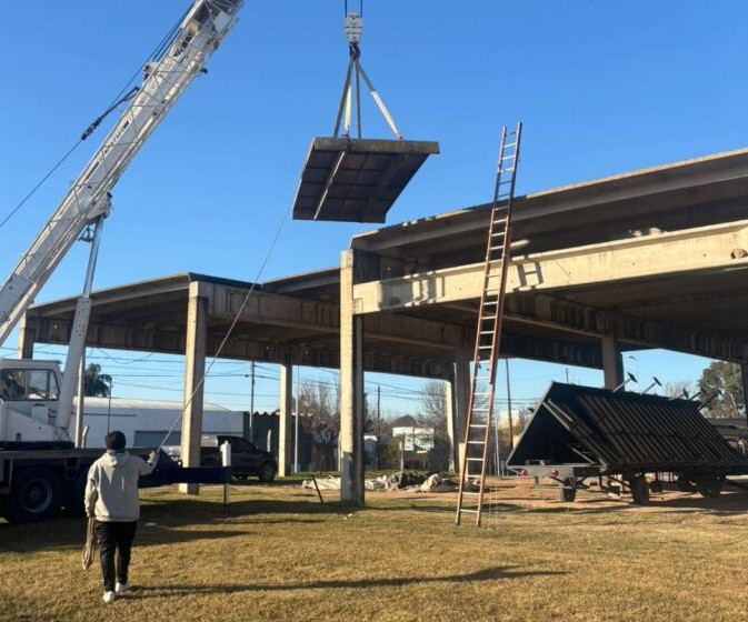 Avanza la transformación del nuevo Centro Universitario en Marcos Juárez