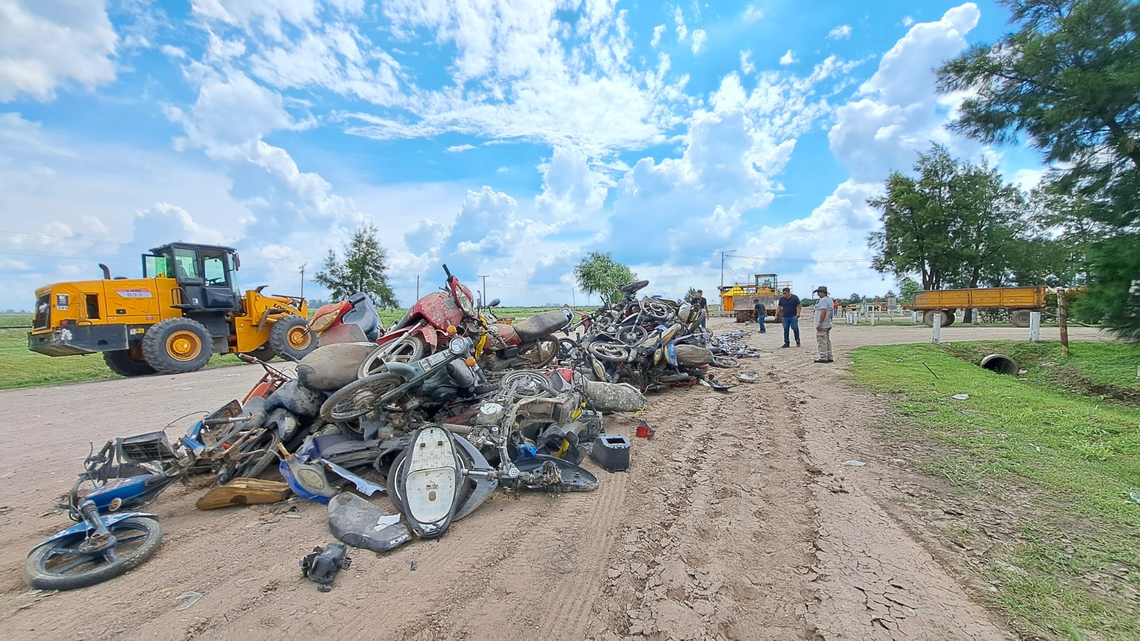 Jornada de destrucción total de motos y escapes secuestrados y judicializados