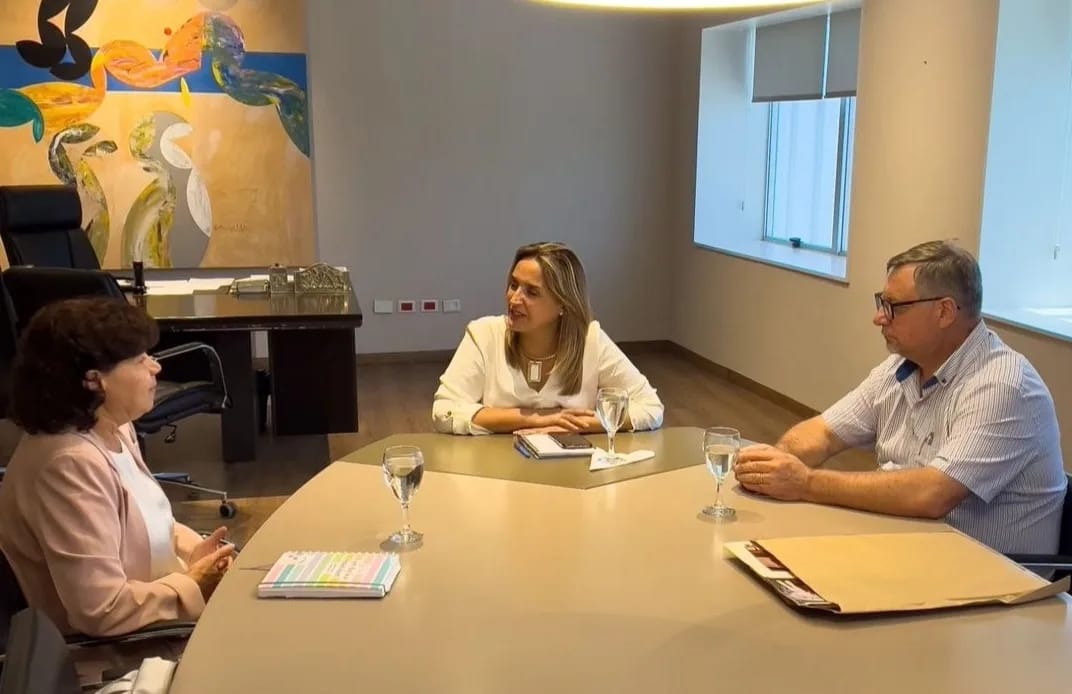 Majorel y Barletta se reunieron con la vicegobernadora para apuntalar el desarrollo local y fortalecer el festival provincial de folclore