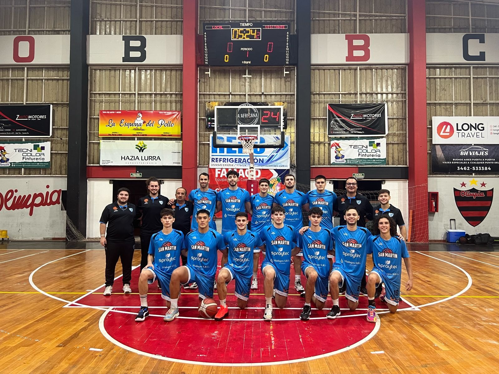 San Martin se trajo un importante triunfo desde Venado Tuerto frente a Olimpia por 74 a 62