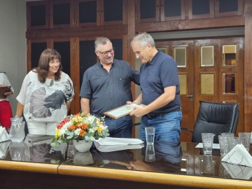 Presentación e inicio del curso de árbitro profesional de fútbol en Marcos Juárez