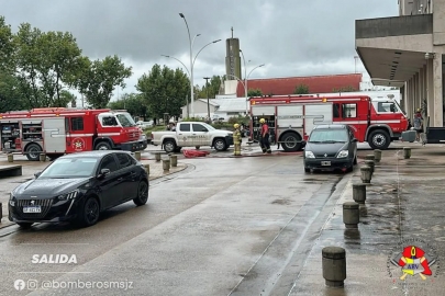 Un departamento fue parcialmente quemado en las Torres del Molino