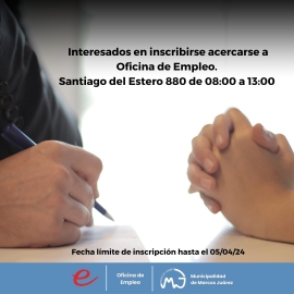 Asistencia técnica y financiera para emprendedores en Marcos Juárez