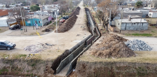 Continúan las obras en Calle Quintana y Loteo Don Jorge