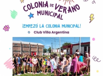 Más de 500 chicos iniciaron la Colonia de Verano Municipal 2024/2025