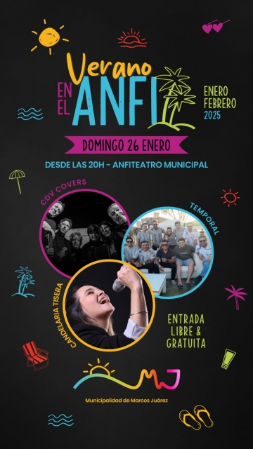 Cambio de grilla Verano en el Anfi 2025