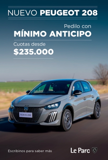 Le Parc Peugeot y la llegada del 0 km a Marcos Juárez con grandes beneficios y financiación flexible