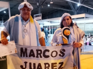 Entre 10 países participantes, los marcosjuarenses Eduardo Pérez y Erica Tolosa se consagraron campeones representando a Argentina