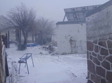Primera nevada del año en las Altas Cumbres  en Córdoba
