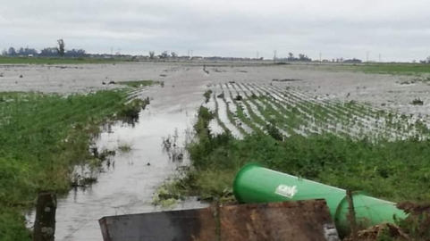 Armstrong: cayeron 232 milímetros,  bomberos y municipio trabajaron todo el fin de semana