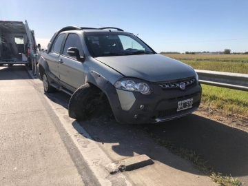 Accidentes el fin de semana en AU Marcos Juárez