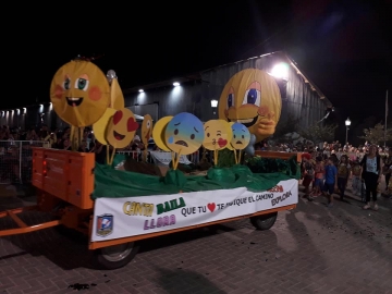 Monte Buey: 5000 personas disfrutaron del carnaval con Sergio Gallegillo