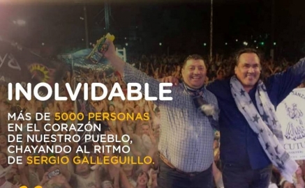 Monte Buey: 5000 personas disfrutaron del carnaval con Sergio Gallegillo