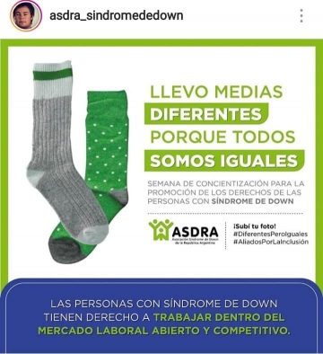 “Diferentes pero iguales”: día mundial del Síndrome de Down

