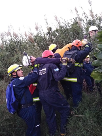 Capacitaciones en Montes de Oca de Bomberos de Las Parejas

