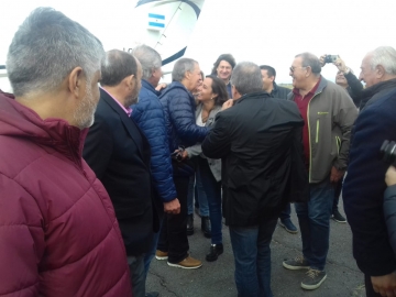 Marcos Juárez:  La obra estaría terminada antes de fin de año dijo el gobernador Schiaretti 