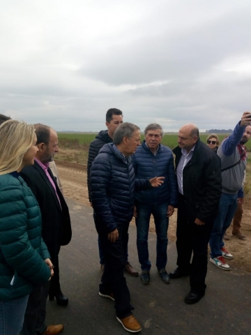 Marcos Juárez:  La obra estaría terminada antes de fin de año dijo el gobernador Schiaretti 