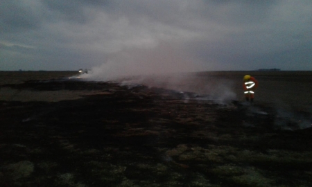 Leones: incendio rural a raíz de una quema controlada