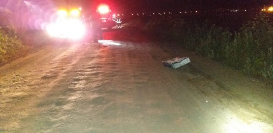 Leones: 6 ocupantes ilesos tras accidente en zona rural