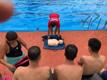 Bomberos Voluntarios capacitaron  primeros auxilios y RCP en 