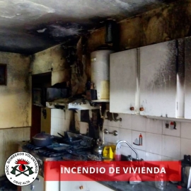 Cruz Alta:  un abuelo y un menor fueron trasladados al hospital por inhalación de humo