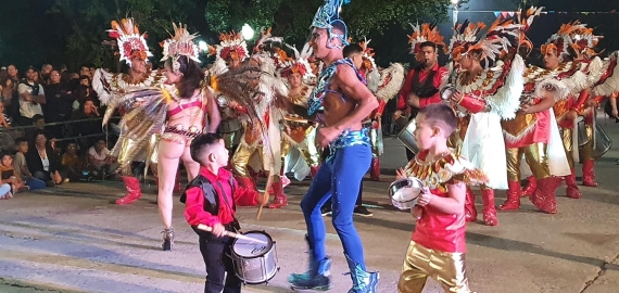 Marcos Juárez vibró al ritmo del carnaval