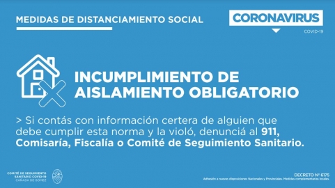 COVID-19: Comité de seguimiento aborda casos de aislamiento