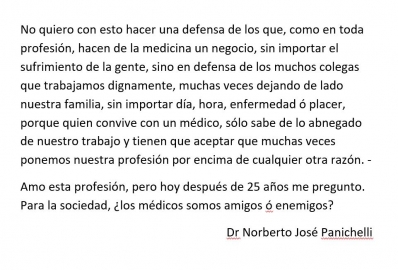 “Voy aprendiendo y recordando lo que él me dejó”, expresó Josefina Panichelli