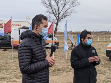 Puesto sanitario: El control es integral con un seguimiento georeferencial del transportista 