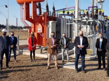 Perotti y Compagnucci recorrieron el Área Industrial Oeste de Las Parejas