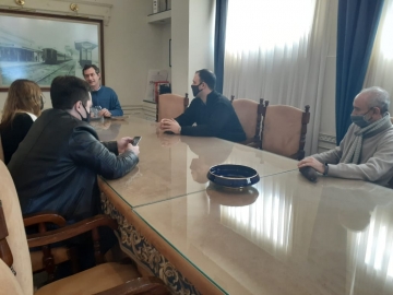 Verdecchia recibió por tercera vez a la Diputada Di Stéfano