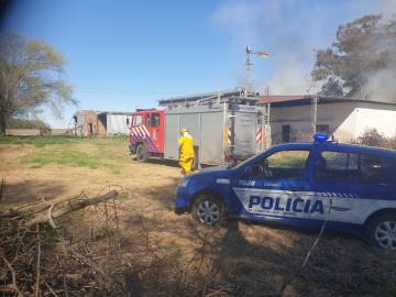 Un policía héroe le salvó la vida al abuelo 