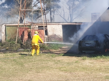 Un policía héroe le salvó la vida al abuelo 