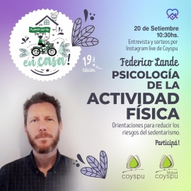 19º edición de Pulmón Verde será virtual el domingo 20