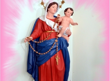 Caravana de autos por el Día de Nuestra Señora del Rosario  