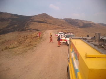 Bomberos volvieron de las sierras gracias a las lluvias 
