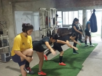 Rugby femenino en CAM: las jugadoras comienzan desde los 5 años