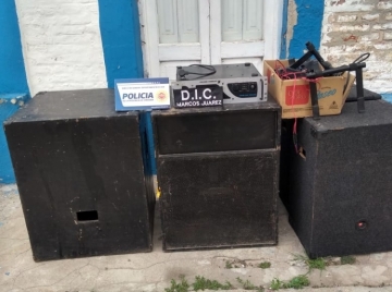 Allanamiento positivo y detención de un joven por fiesta clandestina

