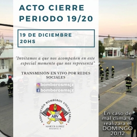 José Cavallera: 26 años de bombero y fue elegido nuevamente jefe